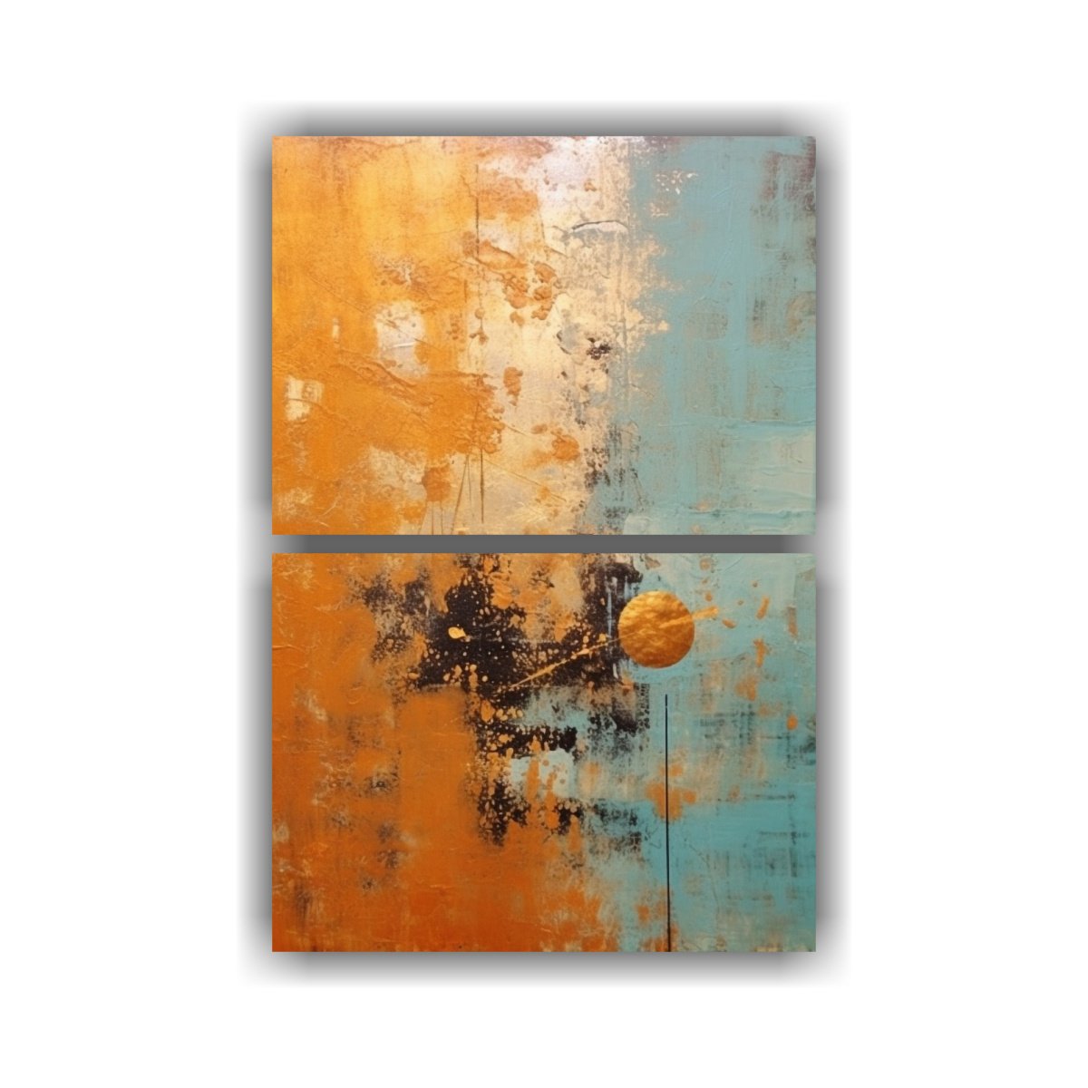 pinturas-de-decoraci-n-abstracta-zen-japon-s-esquema-rocknroll-diente-de-le-n-