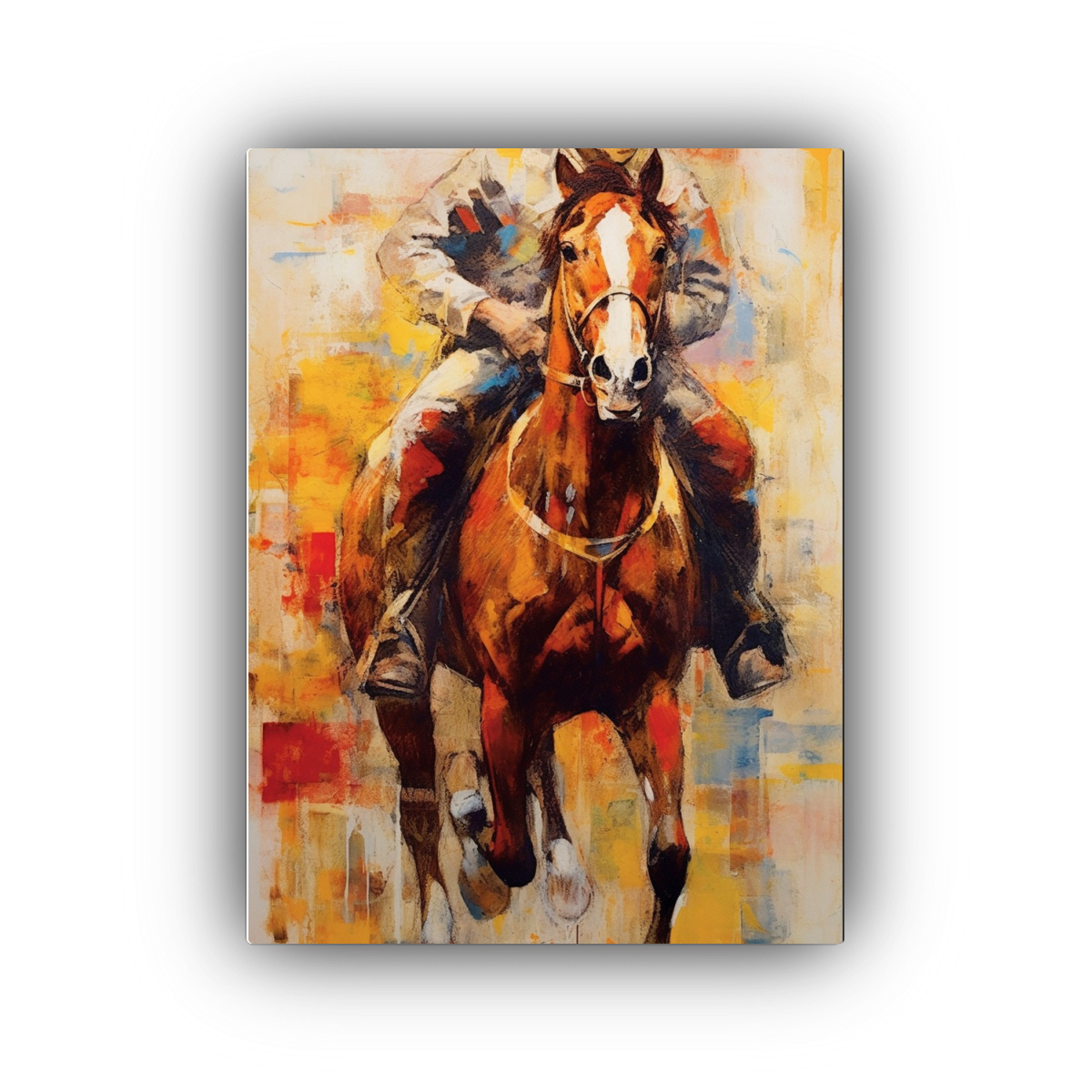 pinturas-de-decoraci-n-de-la-expresi-n-neovictoriana-moderna-del-pony-express-r