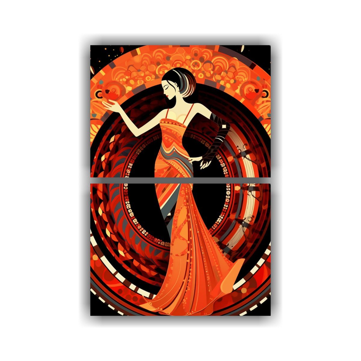 pinturas-de-decoraci-n-de-lienzo-set-2-expresi-n-personalidad-danza-del-vientre-estilo-vanguardista-por-esteban