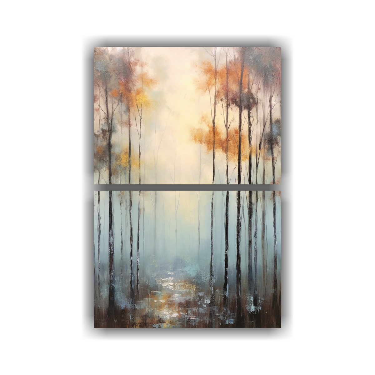 pinturas-de-pared-de-bosque-encantador-y-so-ador-