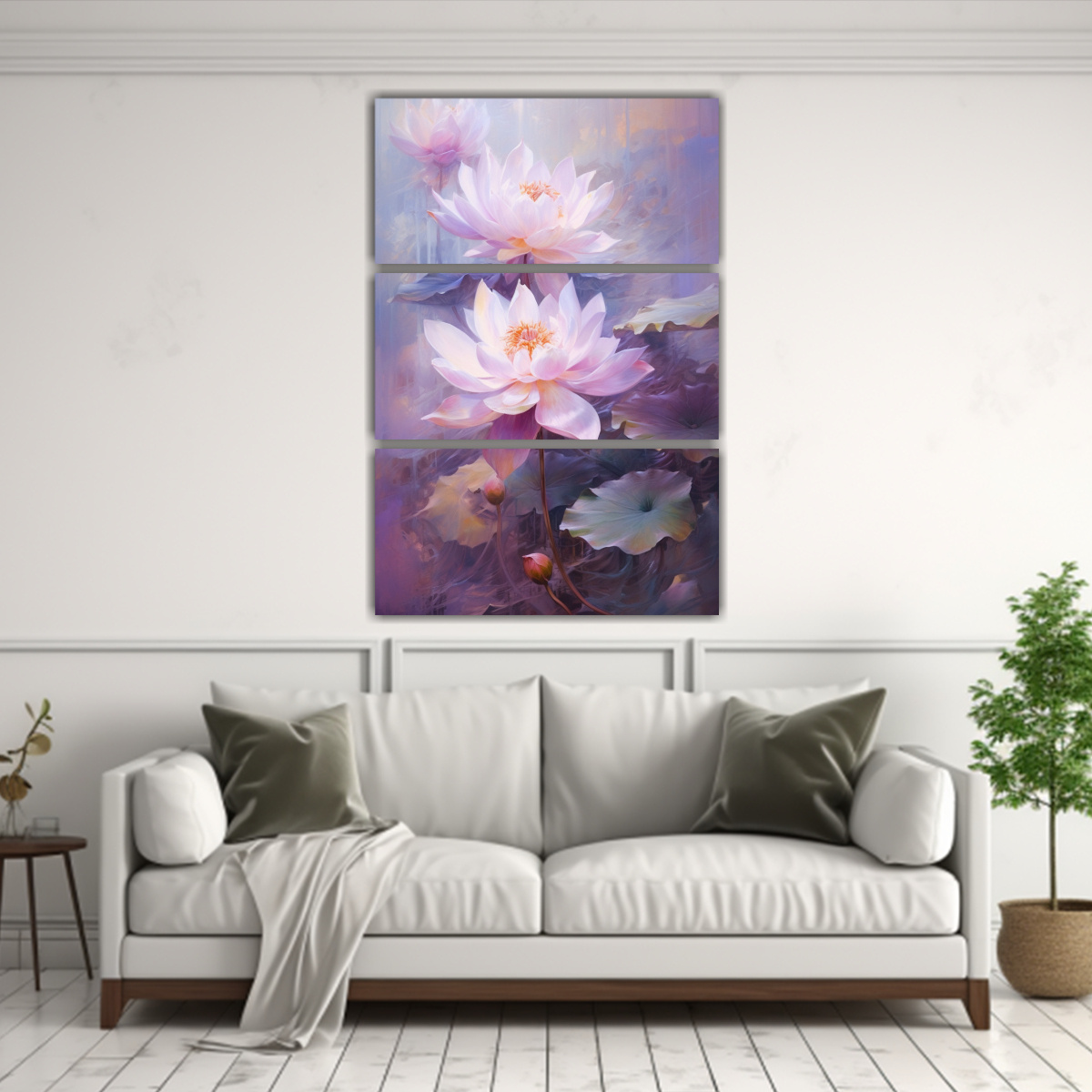 pinturas-de-pared-lotus-blanco-y-lila-duraderas-1