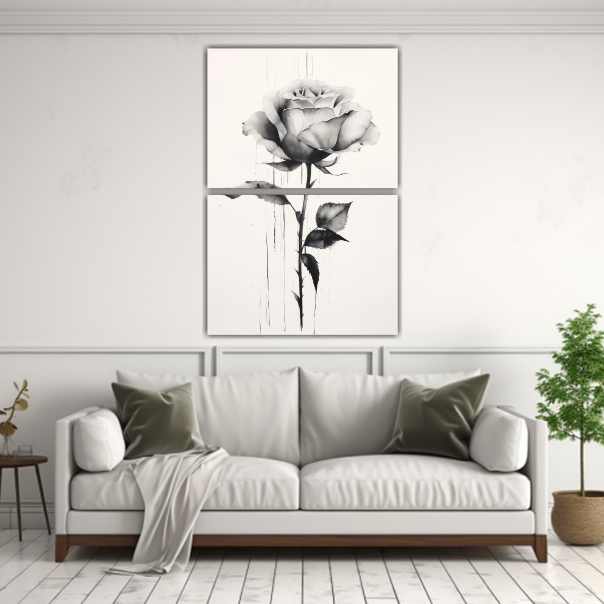 pinturas-decorativas-abstractas-en-blanco-y-negro-con-rosas-invertidas-1