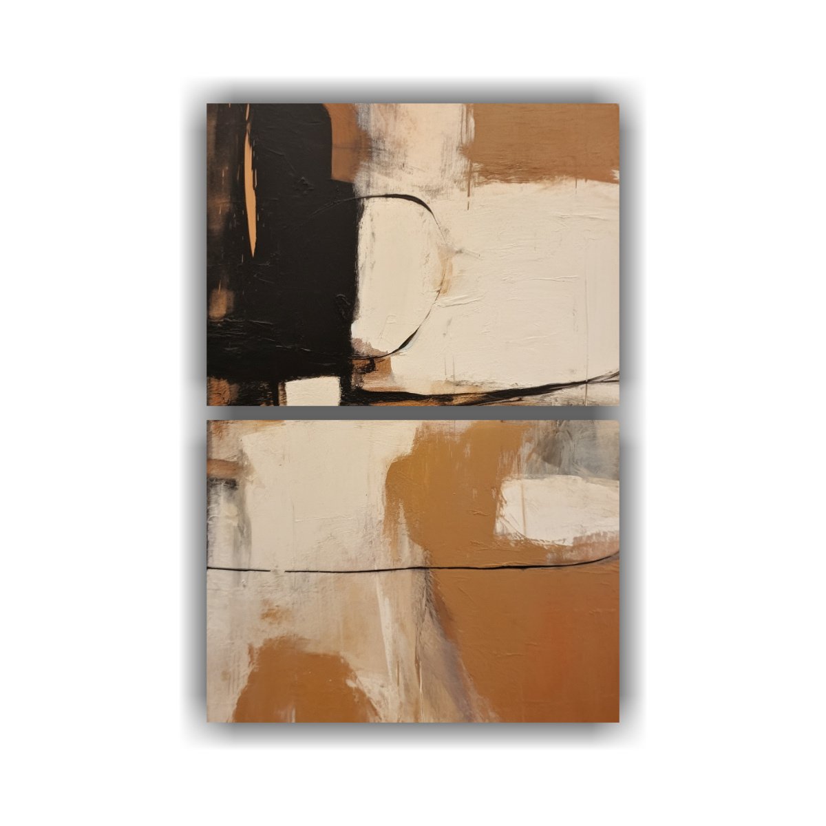 pinturas-decorativas-abstractas-en-tonos-refinados-de-lienzo-negros-abstractos-marrones-oscuros-marrones-oxidados-grises-tostados-y-blancos-rotos-