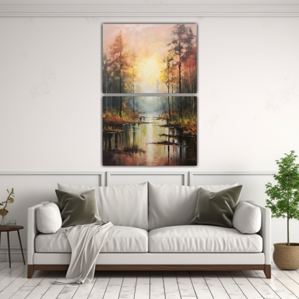 pinturas-decorativas-con-motivo-de-bosque-y-lago-1