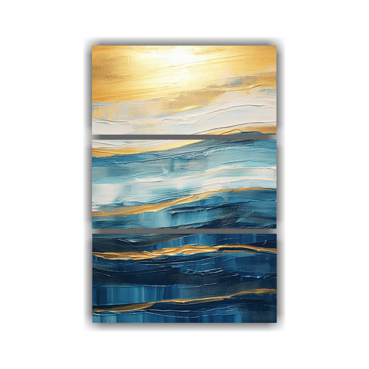 pinturas-decorativas-con-simetr-a-abstracta-al-amanecer-en-acr-lico-sobre-vidrio-con-acabado-dorado-y-tonos-azules-policromados