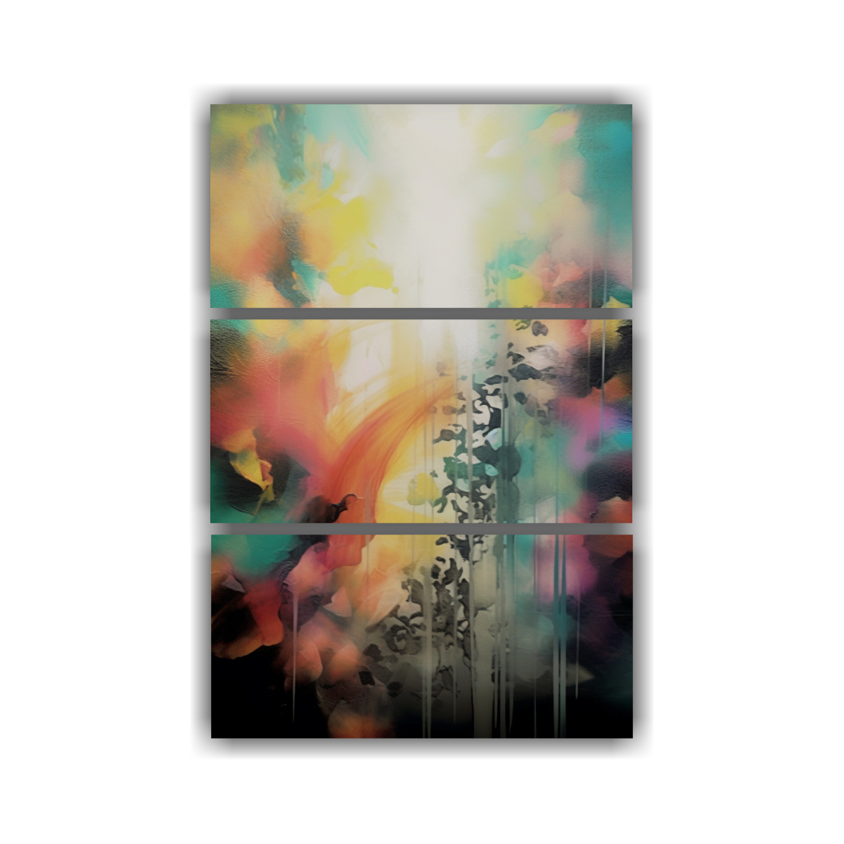 pinturas-decorativas-de-abstracci-n-multicolor-con-pintura-al-leo-ef-mera