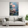 pinturas-decorativas-de-acuarela-lote-de-2-artes-de-pared-con-muchas-flores-de-loto-en-un-lago-suave-y-delicado-1