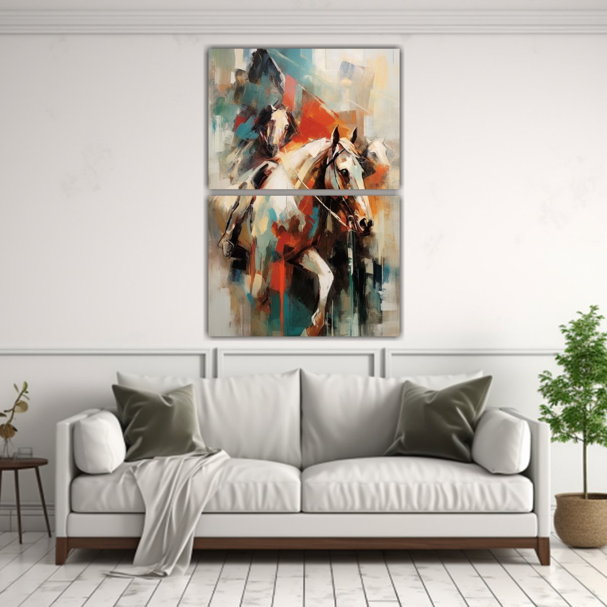 pinturas-decorativas-de-caballos-estilo-moderno-de-mediados-del-siglo-neoexpresionista-conjunto-2-canvas-calidos-artesanal-1