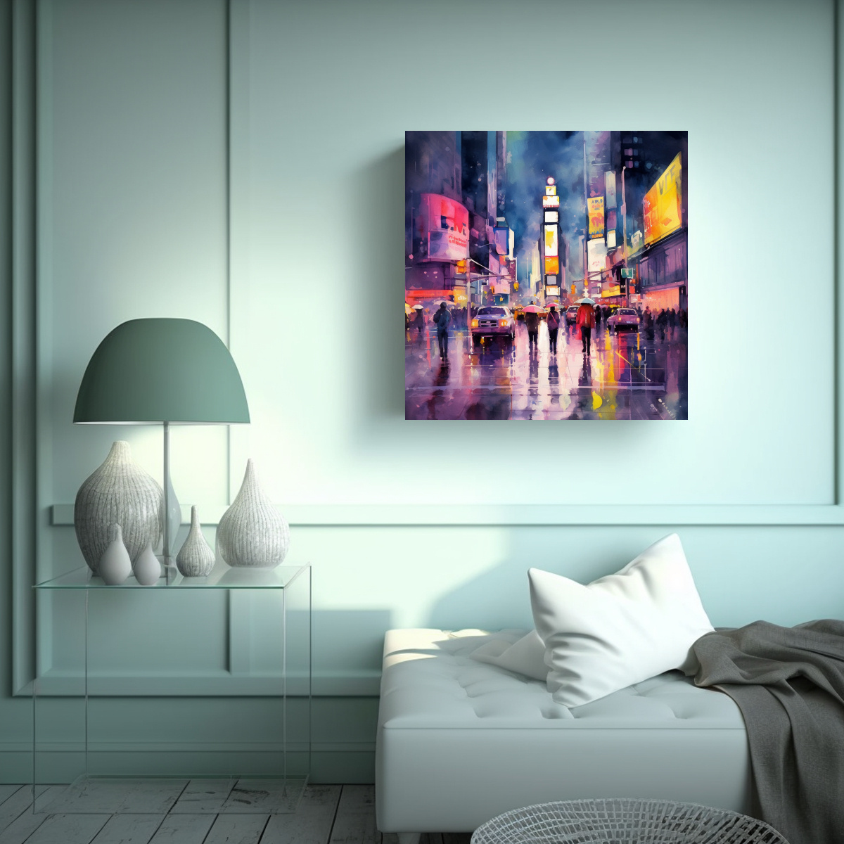pinturas-decorativas-de-composici-n-moderno-times-square-en-hora-punta-las-luces-de-ne-n-reflejan-1