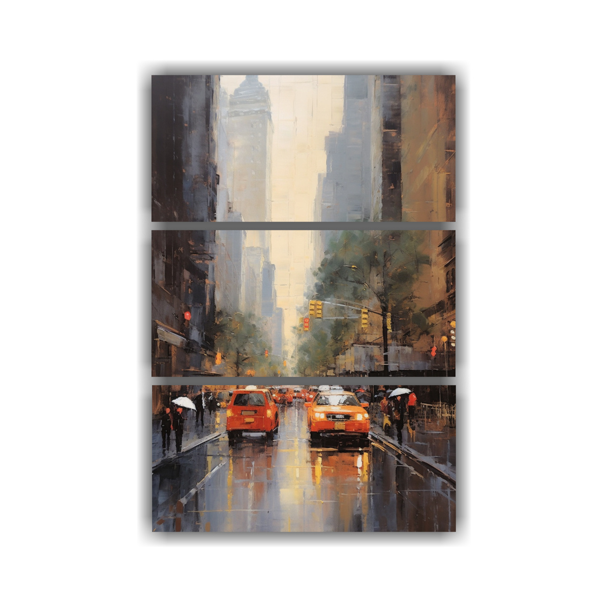 pinturas-decorativas-de-impresionismo-en-las-calles-de-nueva-york-set-3-artes-calidos