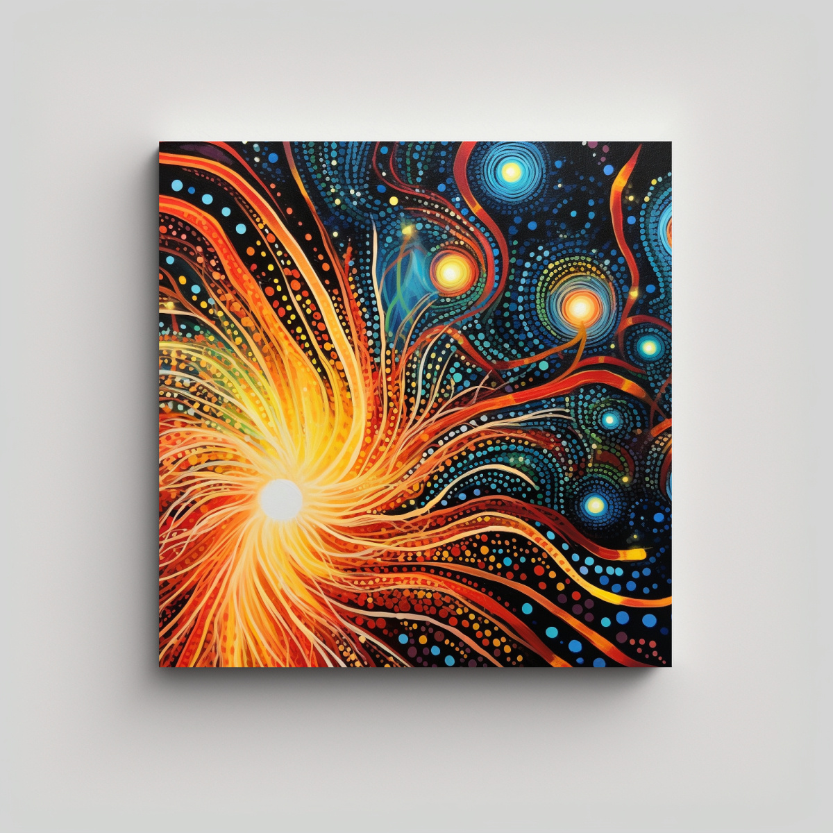 pinturas-decorativas-de-inspiraci-n-para-oficina-con-iluminaci-n-de-espectro-completo-mixta-de-electricidad-y-fuego-hd