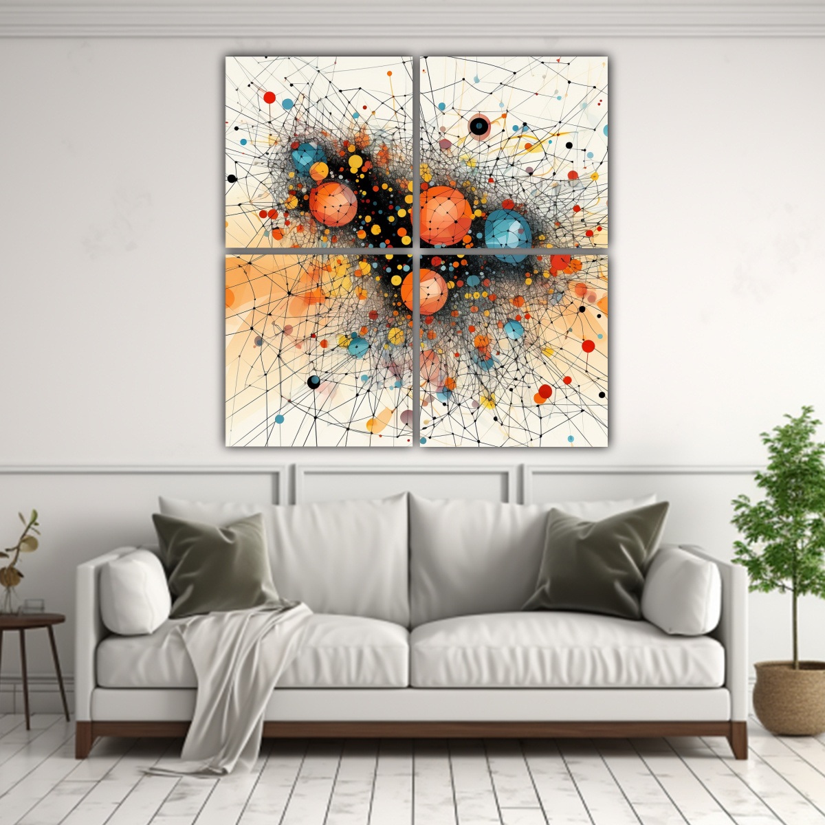 pinturas-decorativas-de-red-de-gr-ficos-futuristas-de-hambre-conceptual-en-2d-1