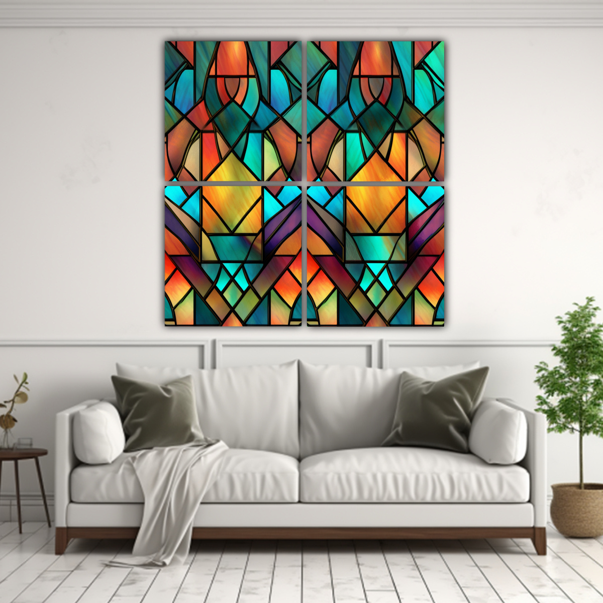 pinturas-decorativas-de-tela-estilo-art-deco-coloridos-y-bonitos-1