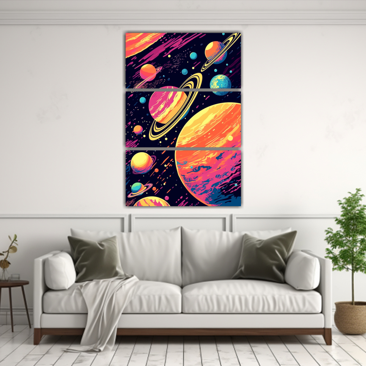 pinturas-decorativas-espectaculares-habitaci-n-retro-pop-art-planetas-en-lienzo-1