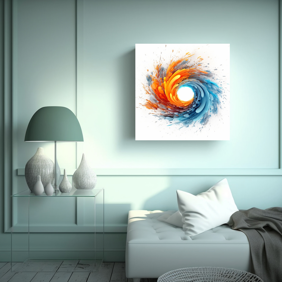 pinturas-decorativas-futuristas-azules-y-naranjas-1