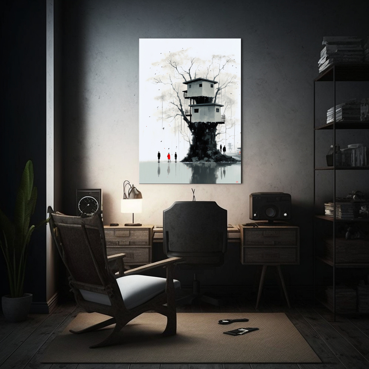 pinturas-decorativas-minimalismo-y-surrealismo-wu-guanzhong-qiu-ying-madre-y-m-s-1-1