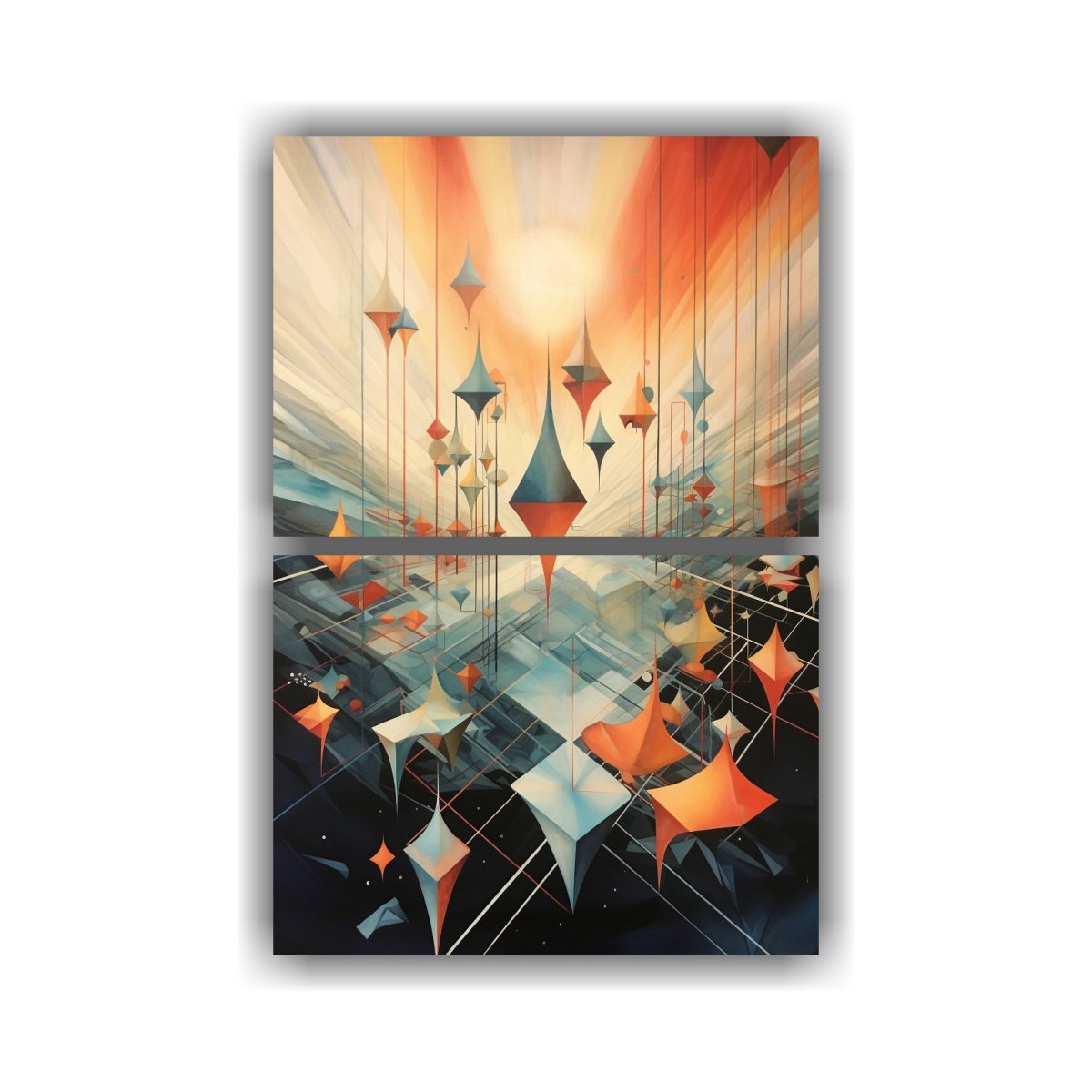 pinturas-decorativas-para-el-hogar-arte-de-pared-moderno-estilo-mid-century-y-brutalismo-