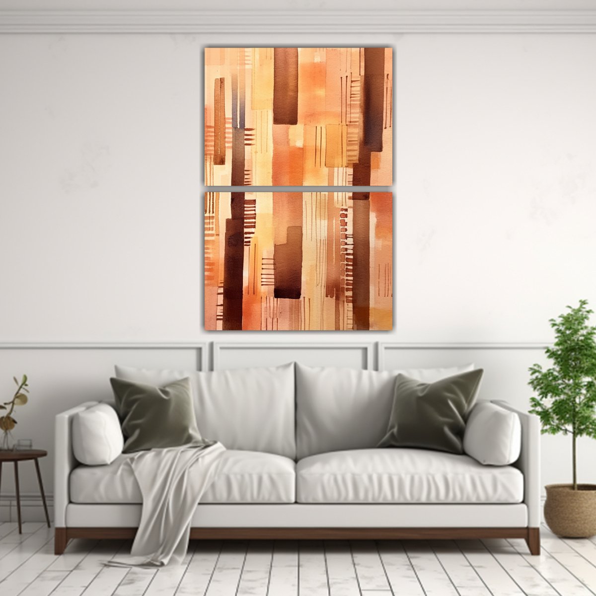 pinturas-decorativas-pop-art-marr-n-sobre-fondo-acuarela-manchado-de-caf-1-1