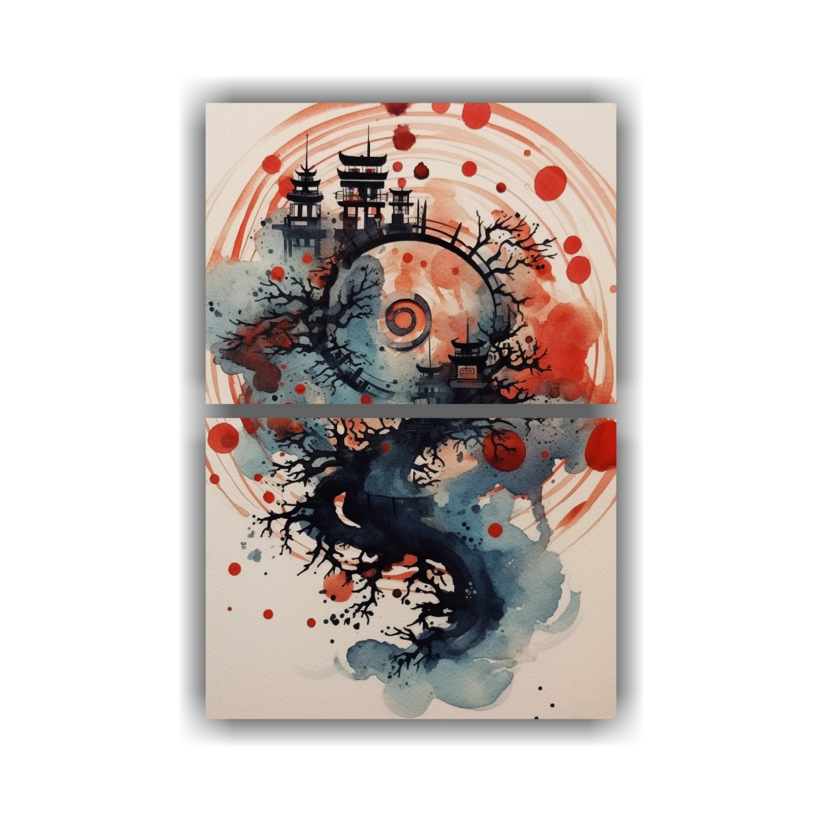 pinturas-decorativas-rectangulares-estilo-japon-s-con-tintas-de-la-india-en-colores-set-2-artes-dise-o