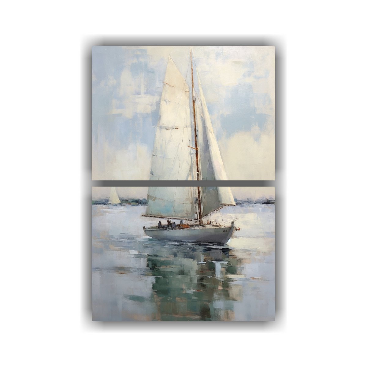 pinturas-estilo-galer-a-de-veleros-arte-moderno-en-set-2-artes-estilo-galeria-modernidad