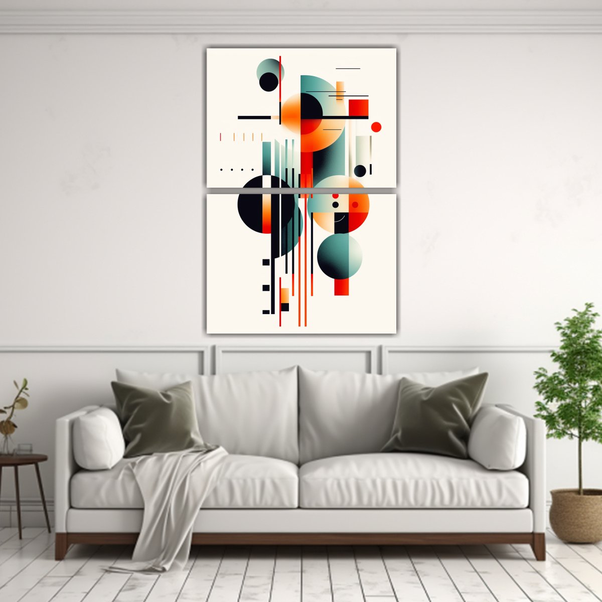 pinturas-inspiradoras-de-arte-abstracto-de-dos-artes-de-pared-1