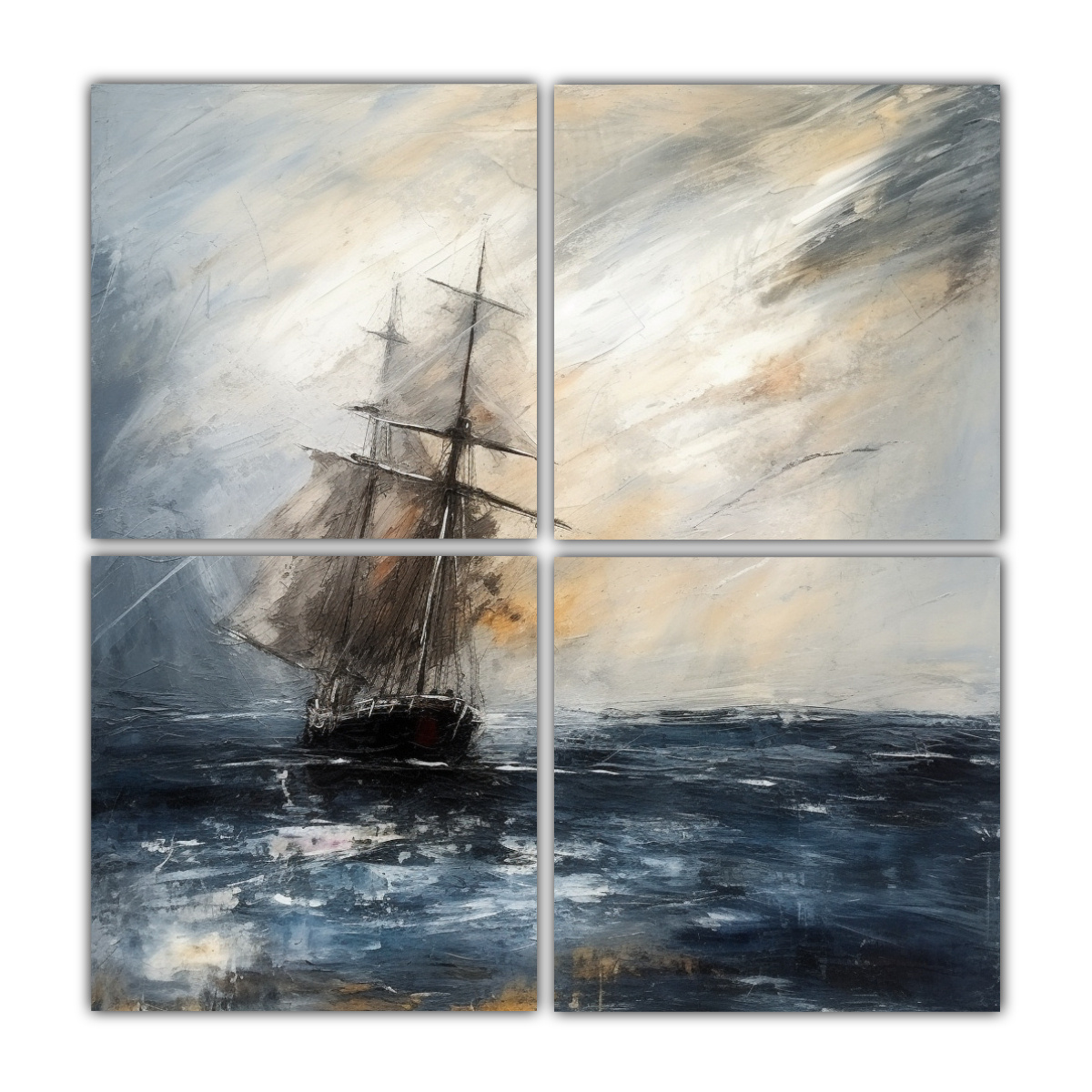 pinturas-inspiradoras-en-estilo-twombly-culturar-naturaleza-con-un-barco-en-mar-tormentoso