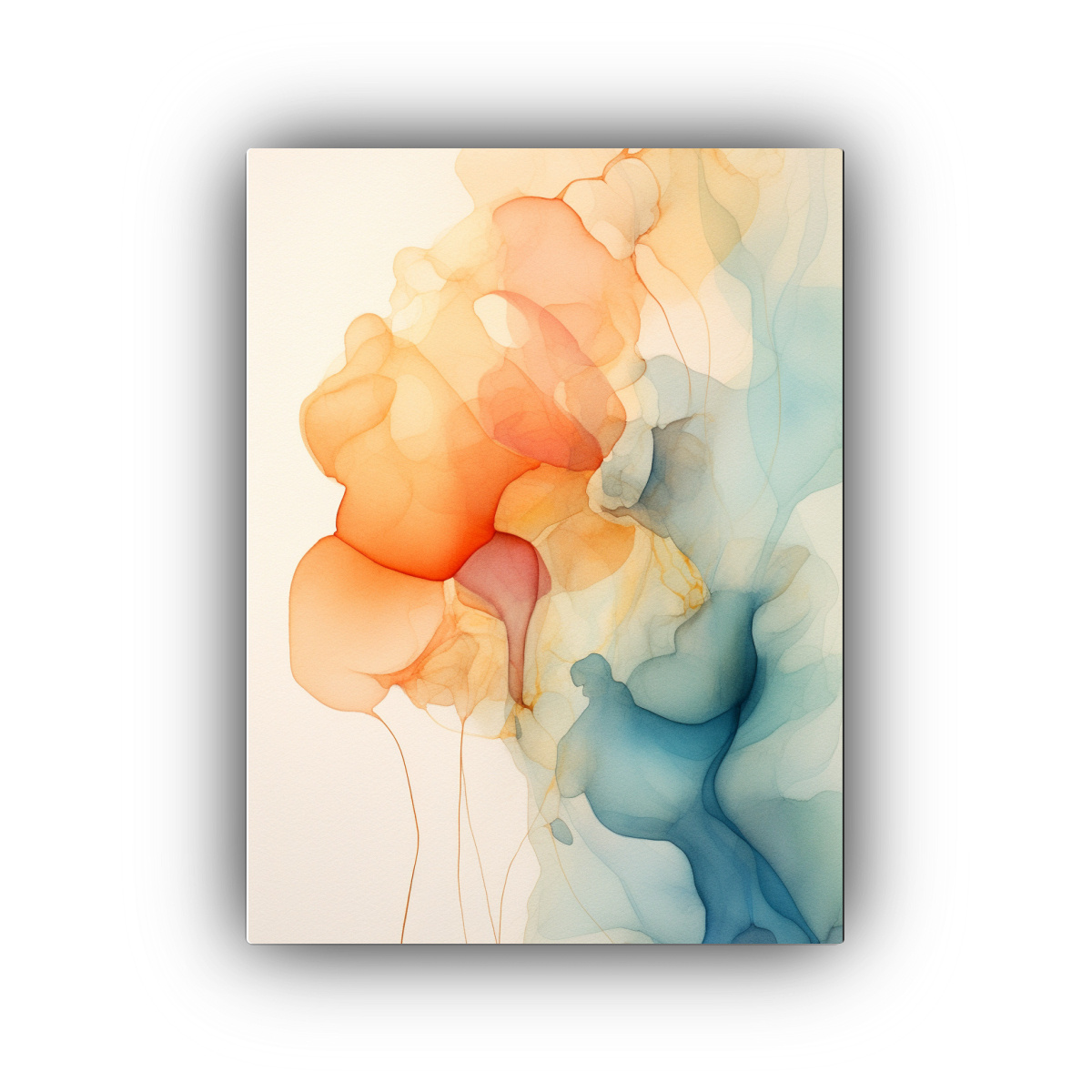 pinturas-murales-de-tem-tica-org-nica-en-acuarelas-de-abstracci-n-simple