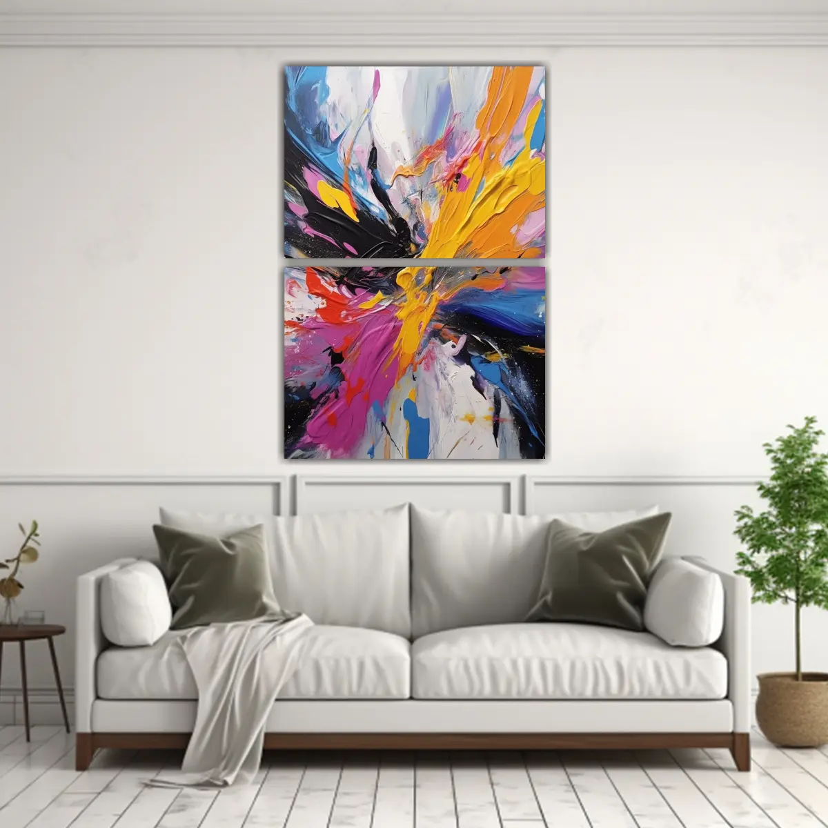 set-2-pinturas-abstractas-en-relieve-galer-a-estilo-con-color-negro-blanco-morado-rosa-1