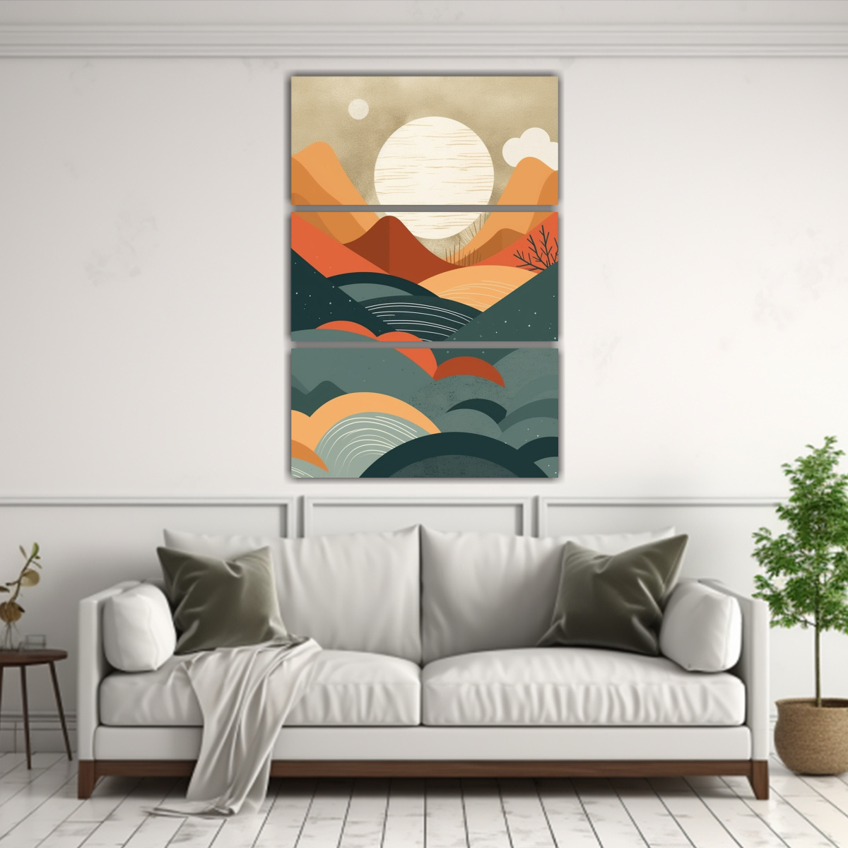 set-3-cuadros-expresi-n-lineales-abstracto-estilo-antiguo-fondo-natural-en-marco-de-azulejo-1