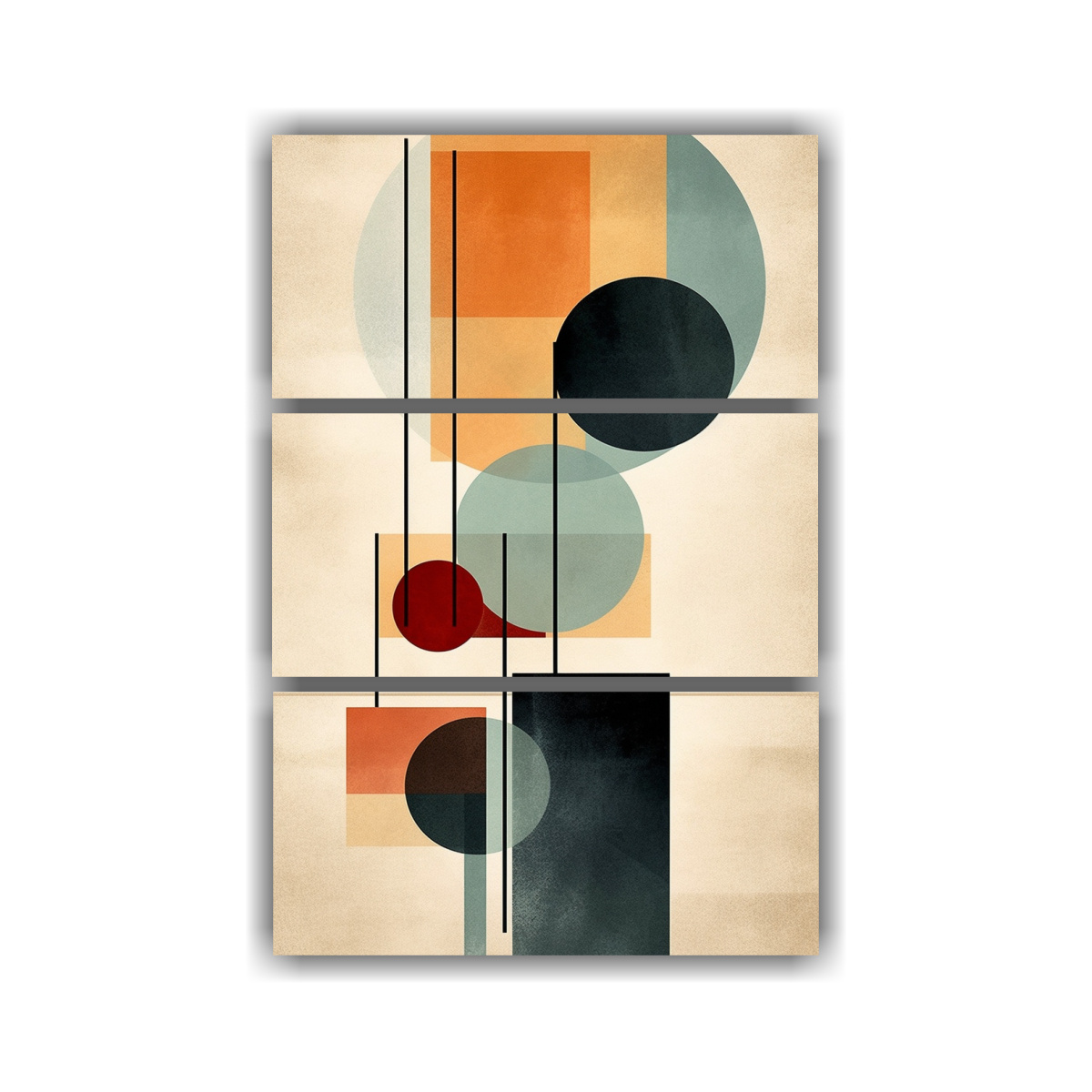 set-3-cuadros-hermoso-sensibilidad-art-stica-bauhaus-canva-retro-formas-abstractas-colores-suaves