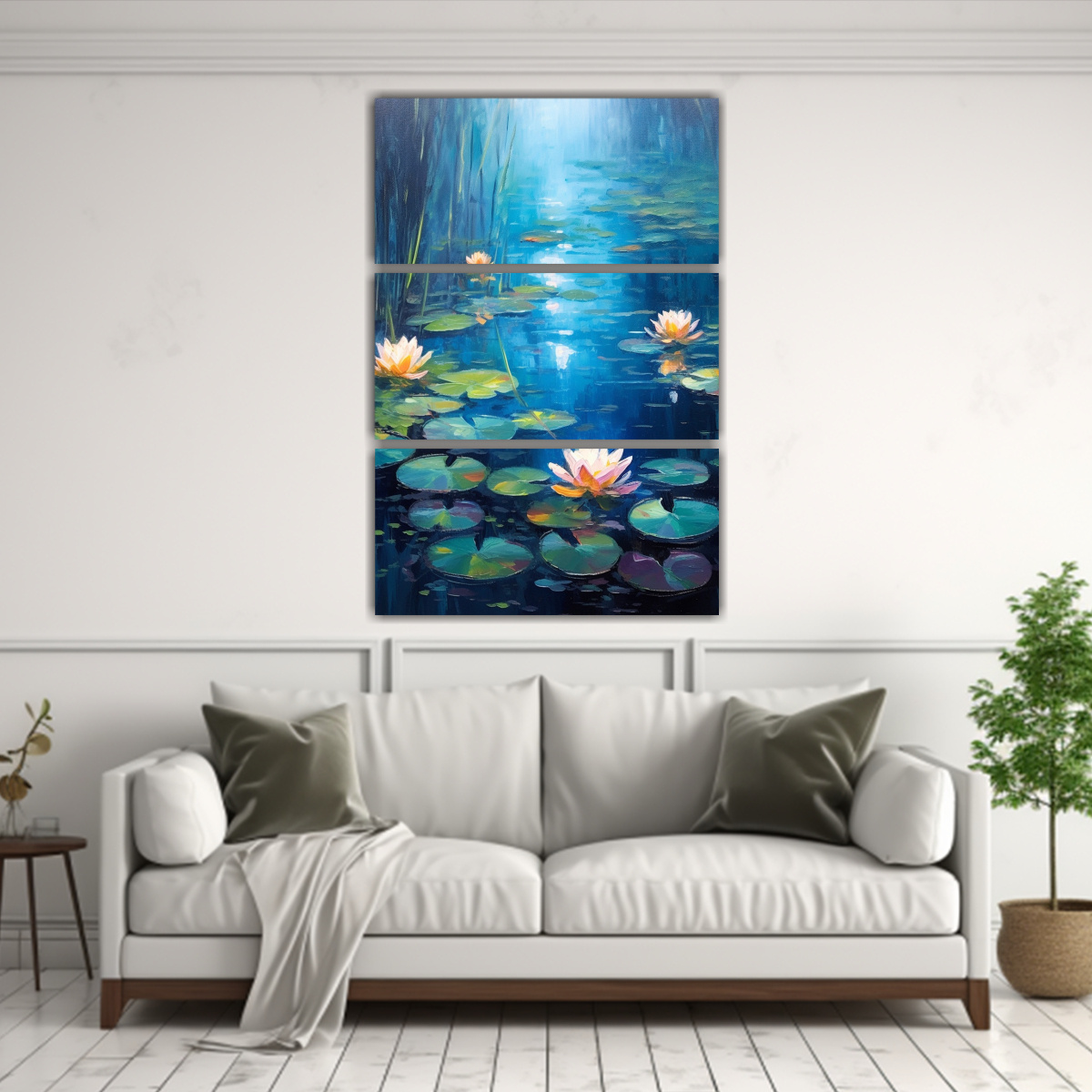 set-3-cuadros-pared-colores-exclusivo-pintura-color-lirios-agua-claude-monet-estilo-1