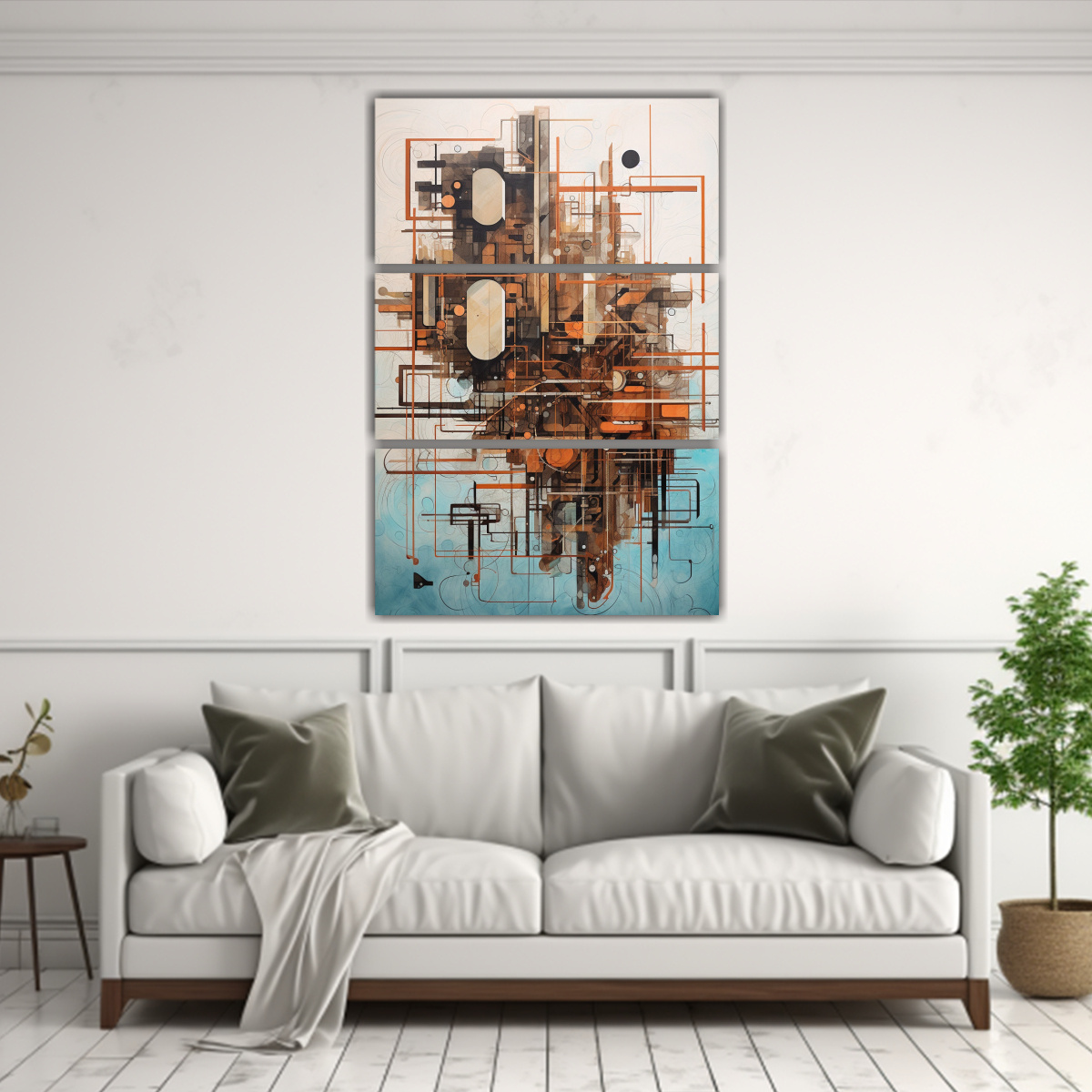 set-3-lienzos-de-tela-tema-alegr-a-con-l-nea-abstracta-de-bronce-en-pinturas-decorativas-1