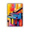 set-de-2-cuadros-de-pared-concepto-luminosidad-piano-pop-art-arte-colorido-limpio-
