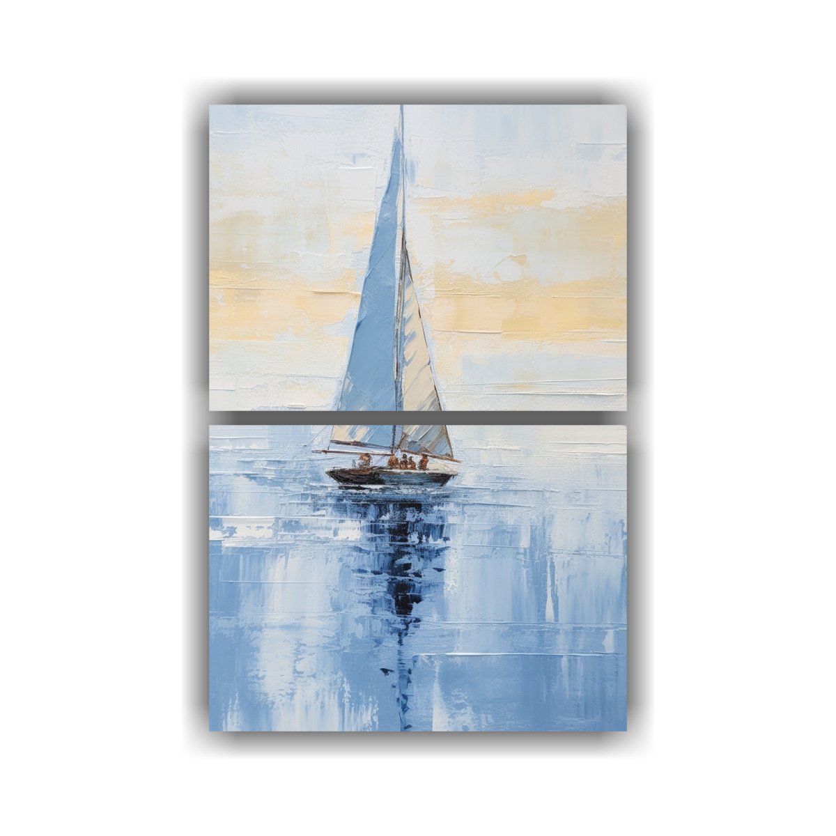 set-de-2-cuadros-movimiento-ba-o-dise-o-sencillo-sin-sombra-de-azul-bloques-de-colores-de-diferentes-tama-os