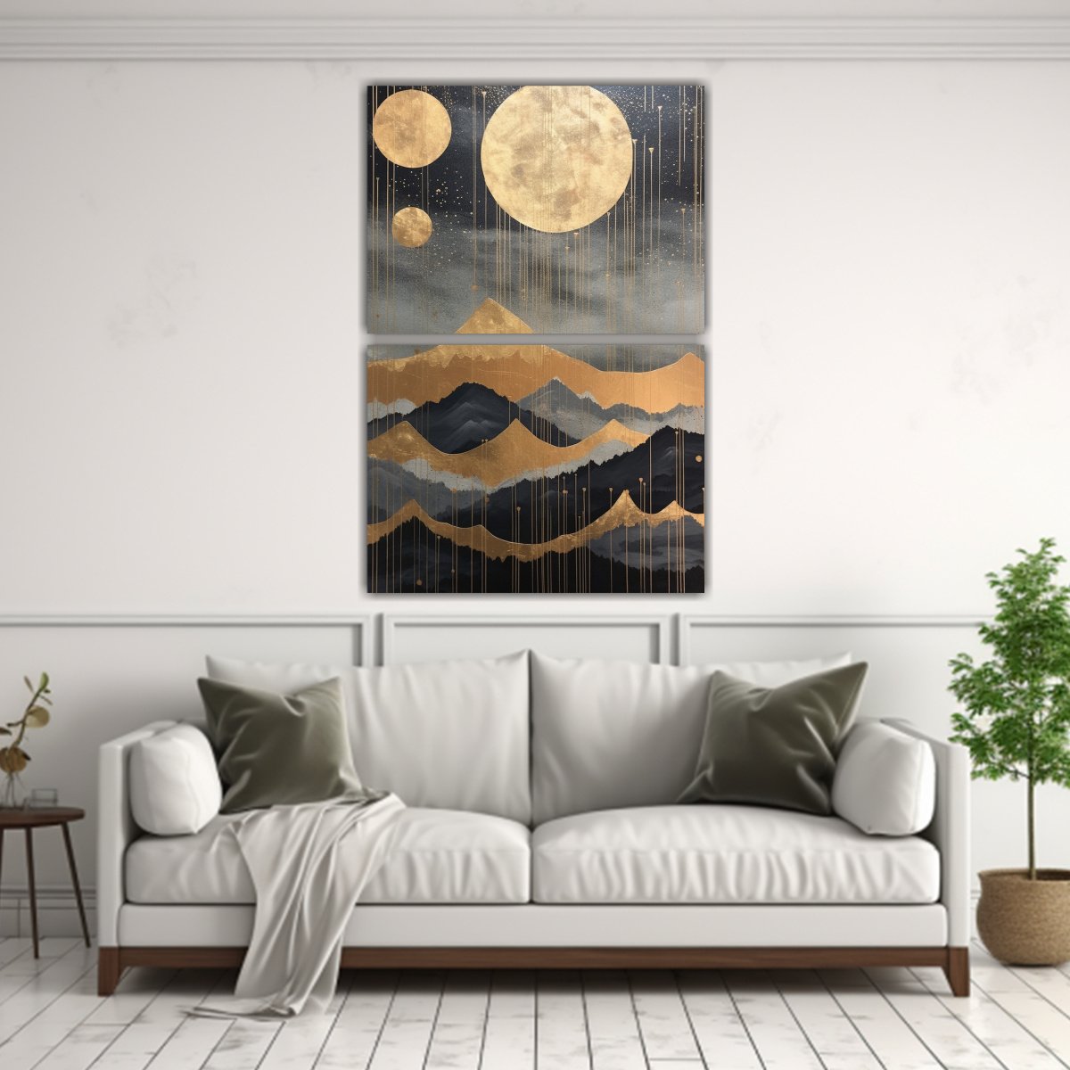 set-de-2-lienzos-inspiradores-de-tela-con-fases-de-la-luna-paisaje-monta-oso-nocturno-y-detalles-dorados-1