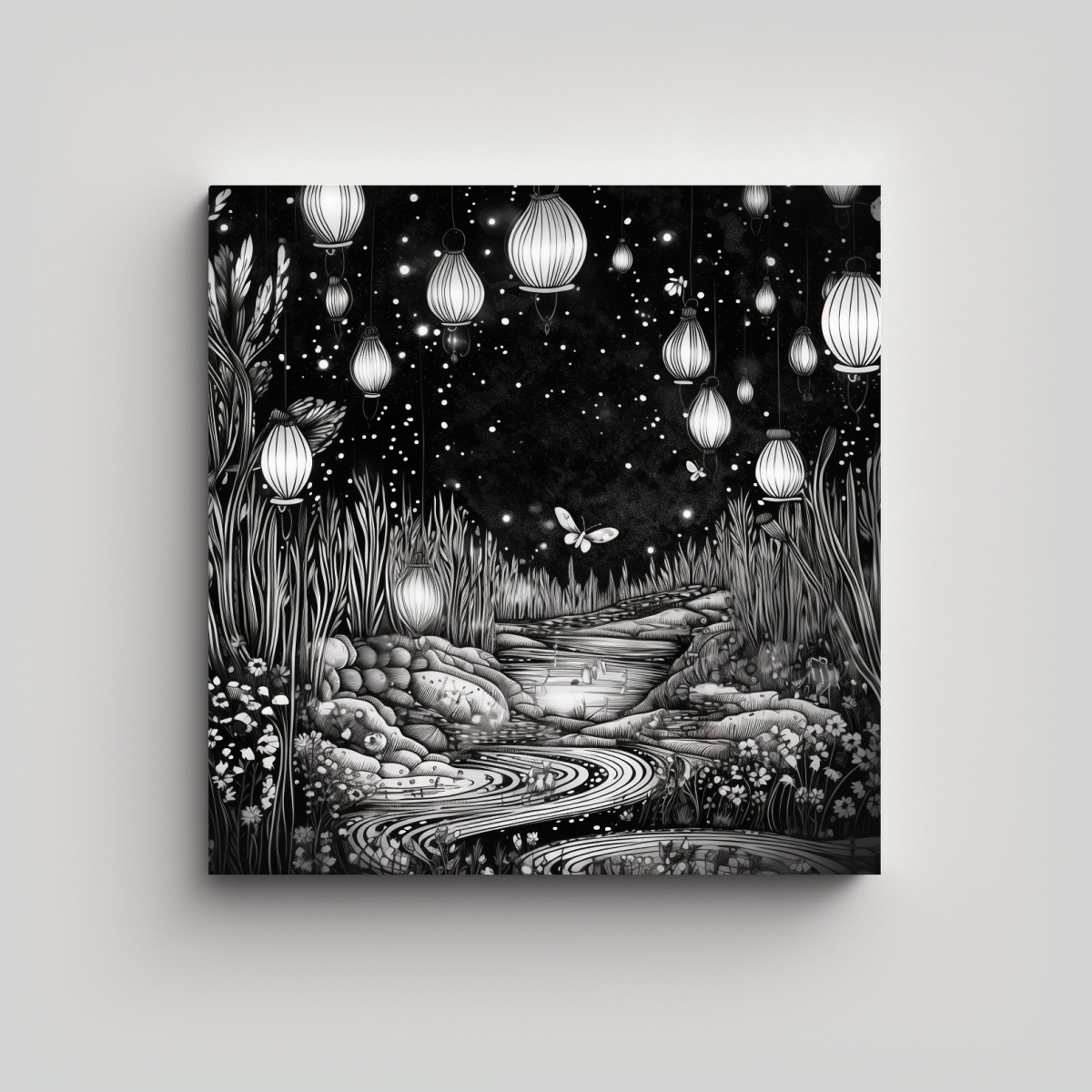 tela-en-bastidor-espectacular-vida-de-luci-rnagas-encantadoras-en-un-paisaje-para-colorear