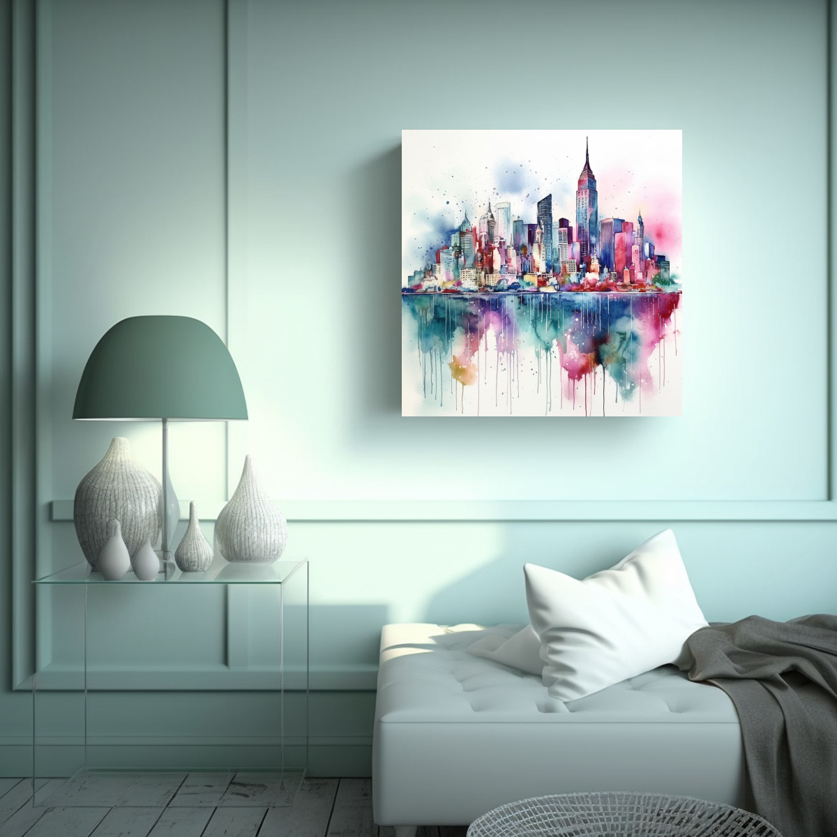 tela-en-bastidor-imagen-para-cuarto-tun-anh-new-york-acuarela-suelta-impresionante-hermosa-elegante-1