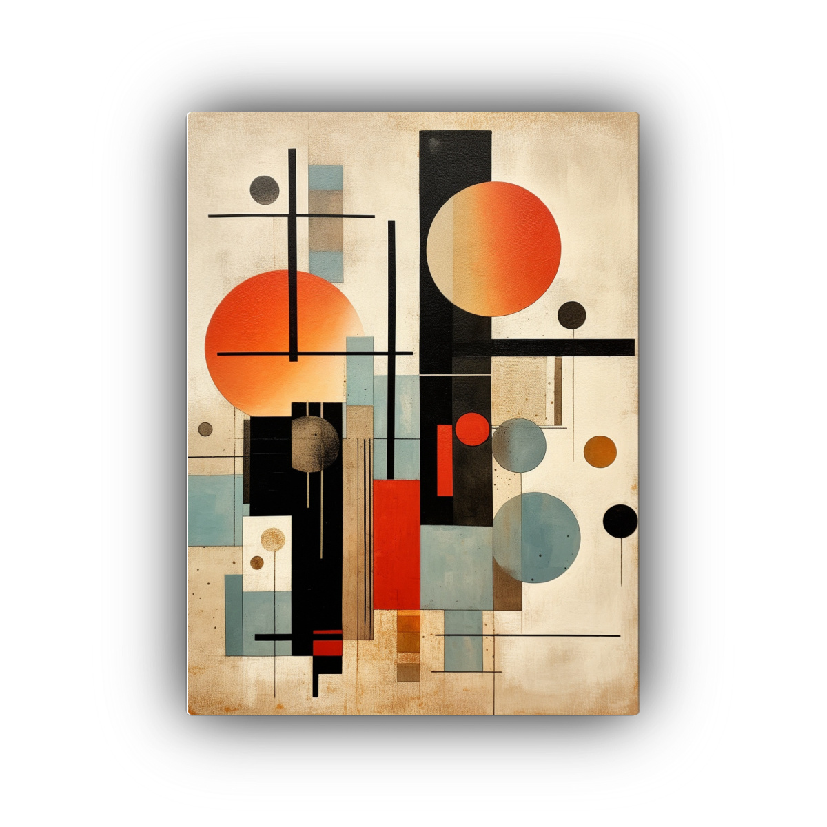 tela-en-bastidor-vintage-abstracto-de-estilo-mid-century-moderno
