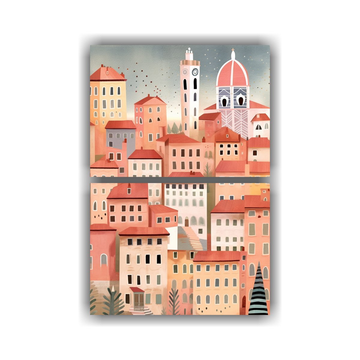 tela-sublimada-set-2-art-nico-florence-city-en-estilo-cuadro-de-rebecca-dautremers