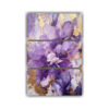 tr-ptico-calidos-elegante-pintura-al-leo-sobre-lienzo-con-hojas-de-colores-c-lidos-en-morado