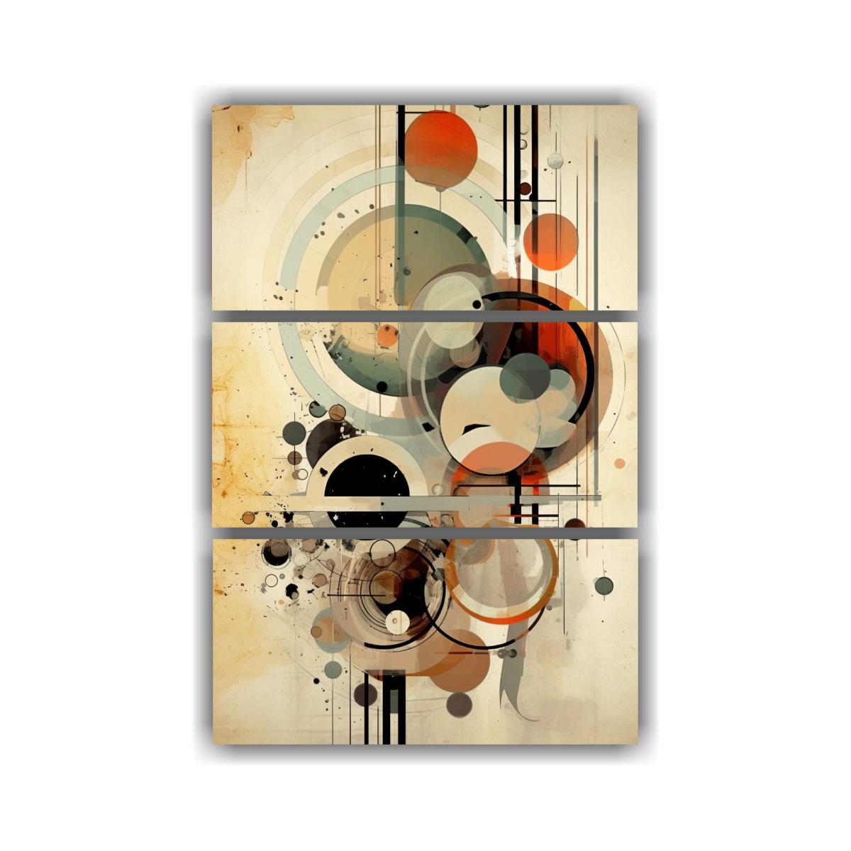 tres-artes-decorativo-vida-pinturas-abstractas-con-fondo-monocrom-tico