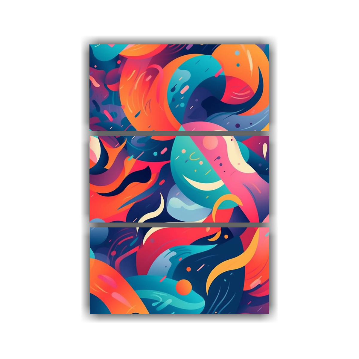 tres-lienzos-de-tela-con-l-neas-energ-ticas-para-sala