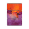 tres-lienzos-de-tela-dibujo-para-cocina-pintura-abstracta-rosada-ritchie-burns-morado-naranja