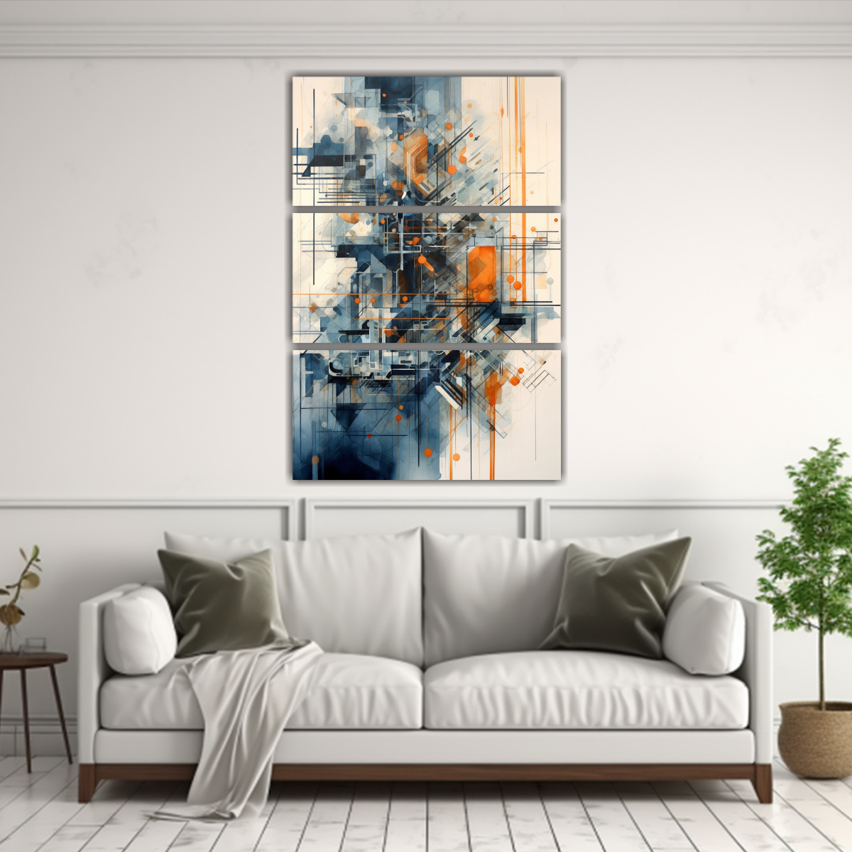tres-lienzos-de-tela-movimiento-personalidad-con-naranja-e-ndigo-1