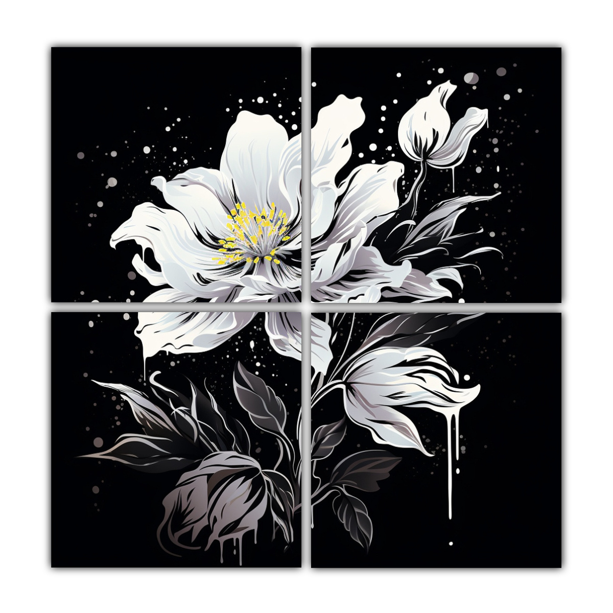 4-bellas-artes-calidos-fant-stico-blanco-y-negro-colores-neonoir-atm-sfera-en-el-estilo-decorativo-pinturas