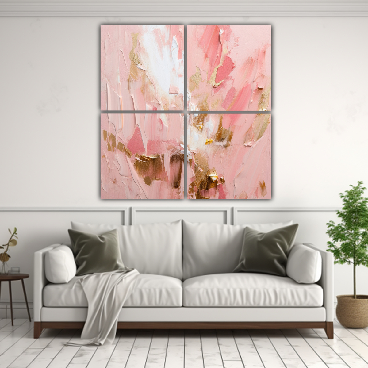 4-cuadros-abstracto-inspiraci-n-pinceladas-audaces-en-rosa-palo-con-dorado-1