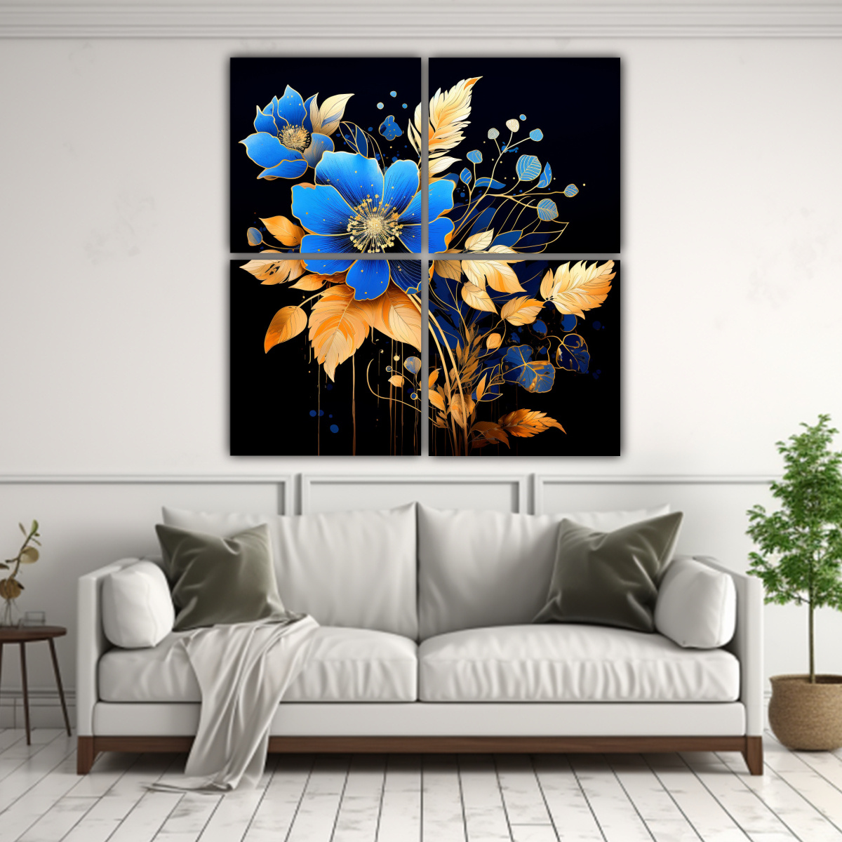 4-cuadros-de-tela-creativa-m-gico-en-tonos-oro-y-azul-con-atm-sfera-neonoir-al-estilo-de-pinturas-decorativas-1