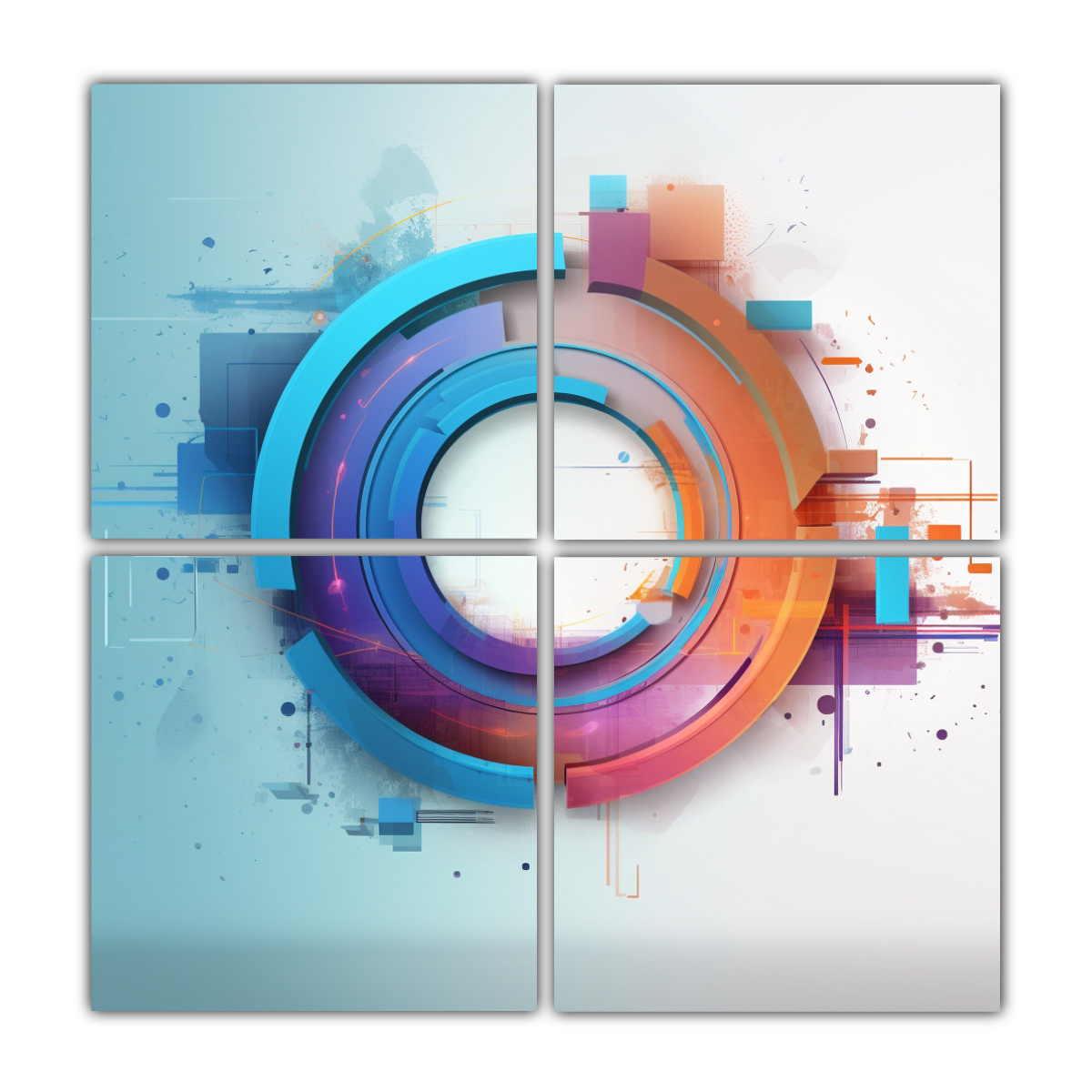 4-cuadros-impresos-de-lona-llamativos