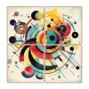 4-lienzos-de-tela-inspiraci-n-multicolor-en-estilo-kandinsky