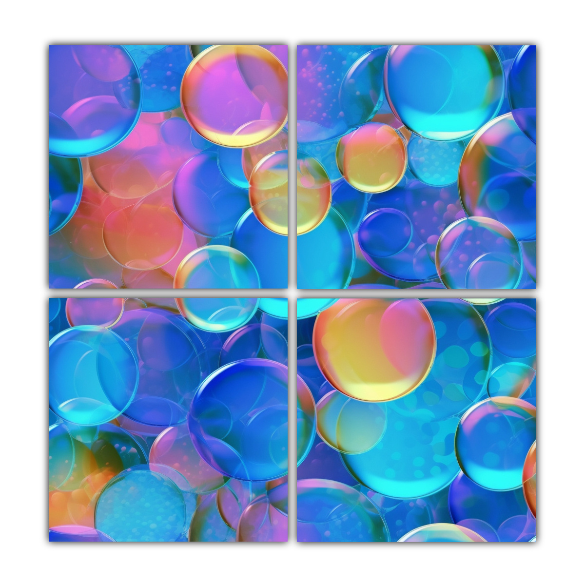 4-lienzos-estilo-galeria-ba-o-azul-reflectante-y-arco-ris-amplios-y-espaciados